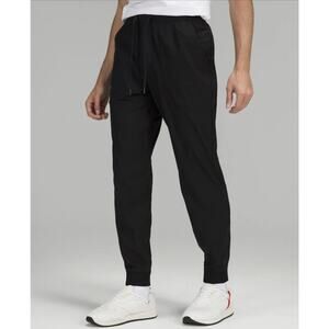 LULULEMON Sweatpants City Sweat Jogger Thermo Fleece Dark Blue Pockets Men XXL